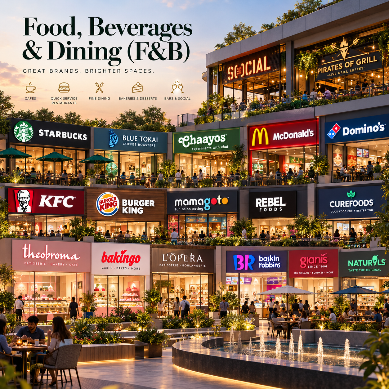Food, Beverages & Dining (F&B)